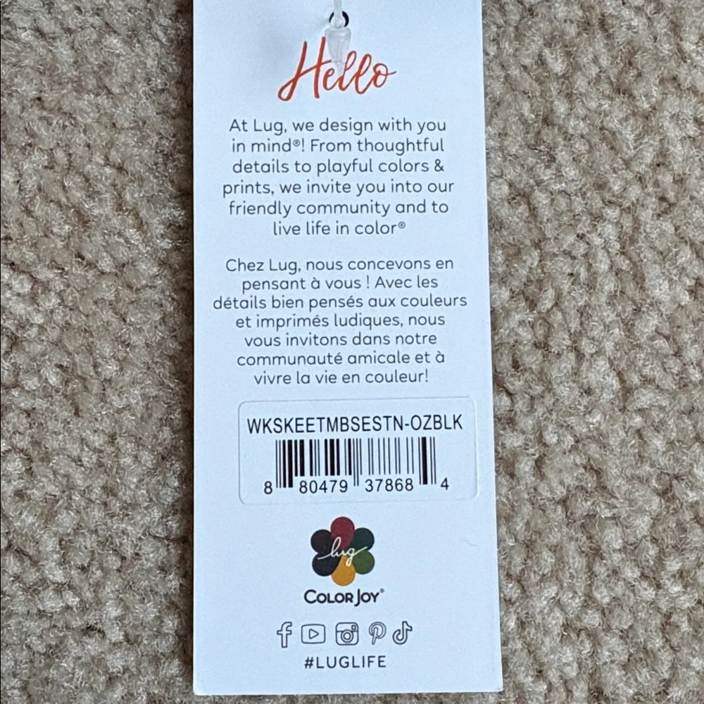 Lug Wicked x Lug Skeeter Mini Bridge SE Satin Luxe VL Crossbody Bag-Black-NWT - Picture 10 of 16